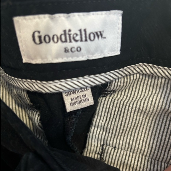 EUC GOODFELLOW BLACK DRESS PANTS - Picture 3 of 4